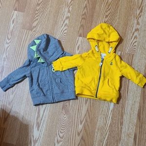 3M 2 Pack Baby Boy Hoodies